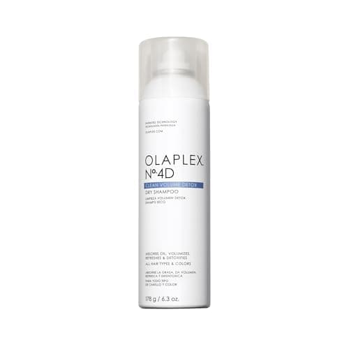 Olaplex No. 4D Clean Weightless Volume Dry Shampoo, Detoxifies Scalp, Neutralizes Odor, Leaves Hair Feeling Clean, For All Hair Types, 178 g / 6.3 Oz.
