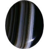 OM GYATRI 5.25 Ratti Natural Black Sulemani Hakik Lab Certificate Gemstone for Men and Women