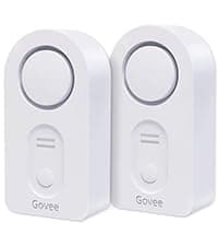 Govee Water Leak Detectors 2 Pack, 100dB Adjustable Audio Alarm Sensor, Sensitive Leak and Drip Alert, for Kitchen Bathroom Basement (Cannot Connect to Wi-Fi Directly)