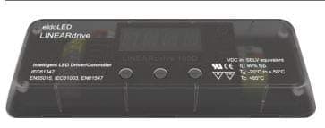 eldoLED LINEARdrive 180D DMX/RDM, 4 control channels, constant voltage, 4xLED outputs, plastic long