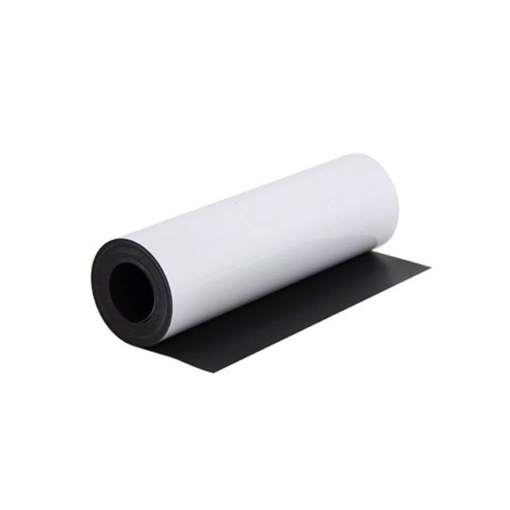 24x3 feet .30mil Super Strong Flexible Material by Flexible Magnets, White