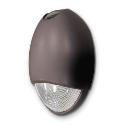 Outdoor Emergency Light in Dark Bronze Bulb: Xenon, Type: Cold Weather Pack