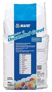 MAPEI Keracolor U UnSanded Powder Grout - 10LB/Bag - Premium Superior (38 Avalanche)