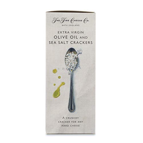 The Fine Cheese Co. Crackers With Sea Salt And Extra Virgin Olive Oil,125G|Product Of Uk |