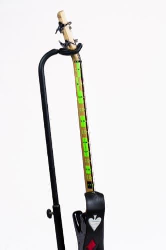 Bass Notes Decal - 34" Scale - (2 Pack) - Neon Green