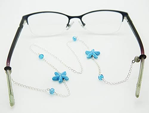 Cute Eyeglass Necklace Gift For Girl, Sterling Silver Necklace for Eyeglasses, Lanyard for Sunglasses