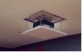 Video Projector Motorized Lift 200cm Height. For BIG / HEAVY Projectors