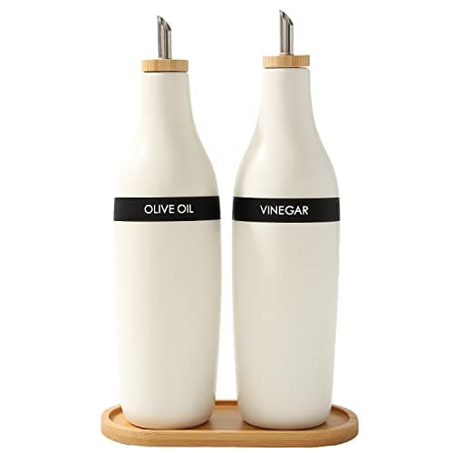 Ceramic Oil and Vinegar Dispenser Set