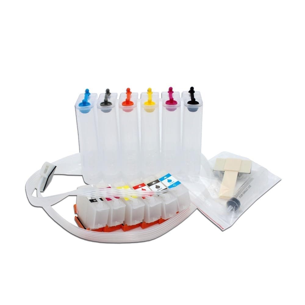 Empty Ciss Ink Supply System Compatible with Epson Epxression Photo XP-15000 XP-15080 XP-15010 Printer No Chip