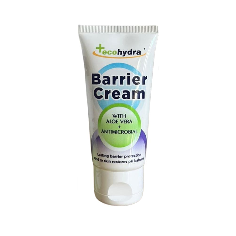 EcoHydra Antimicrobial Barrier Handcream - 50ml | Moisturising and Antibacterial | Alcohol Free, Kills up to 99.9999% of Bacteria and Viruses | Kind On Skin and Safe For Children