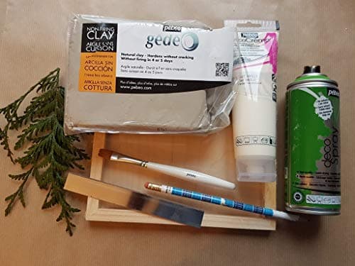 Gedeo 1-Piece 10 kg Kiln Fired Clay, White