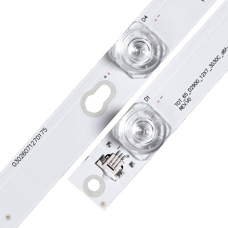 LED Backlight (12) For THOMSON 65UC6306 65UC6406 TCL 65S405TAAA 65D2900 L65P2US TOT_65_D2900 65HR330M07A4 V2 YHF-4C-LB6507-YH01 (Color : 2 set)