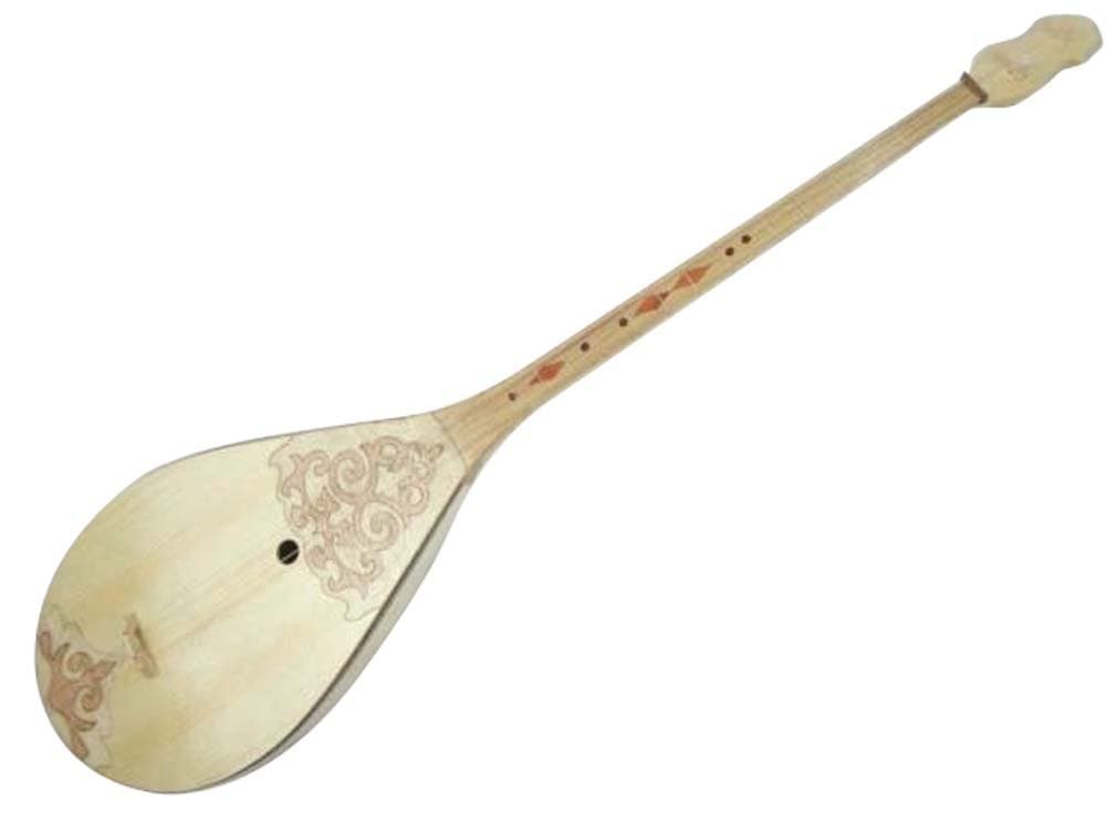 Uyghur Lute Silk Road String Musical Instrument Xinjiang World Music Dombura 60cm