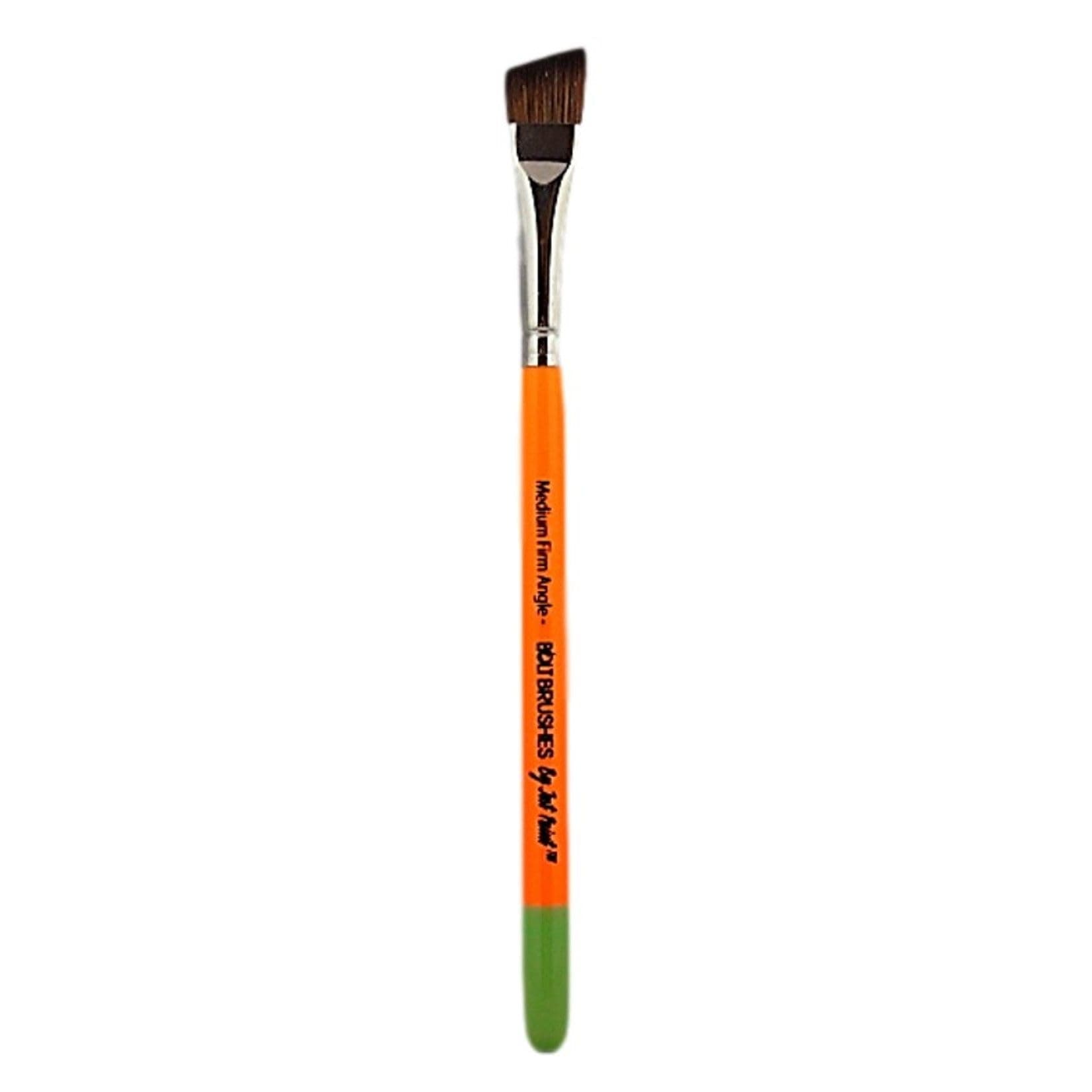 Bolt Face Painting Brushes by Jest Paint - Medium Firm Angle