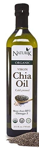Organic Cold Pressed Chia Seed Oil 25.3 OZ Bottle