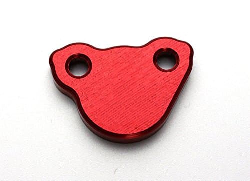 Motorcycle Rear Brake Fluid Reservoir Cap for Honda CR125 CR250 CRF250 CRF450 150 (Red)