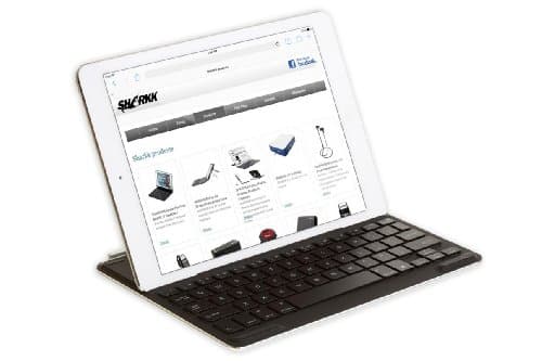 SHARKK iPad Air Keyboard Bluetooth Wireless 7.3mm Ultrathin Aluminum Keyboard Cover Stand for The iPad Air Apple iPad 5 Keyboard