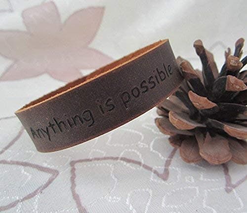 Personalized Bracelet,Distressed Engraved Bracelet,Leather Cuff,Friends bracelet, Mens Gift, Anniversary bracelet,Personalized mens jewelry