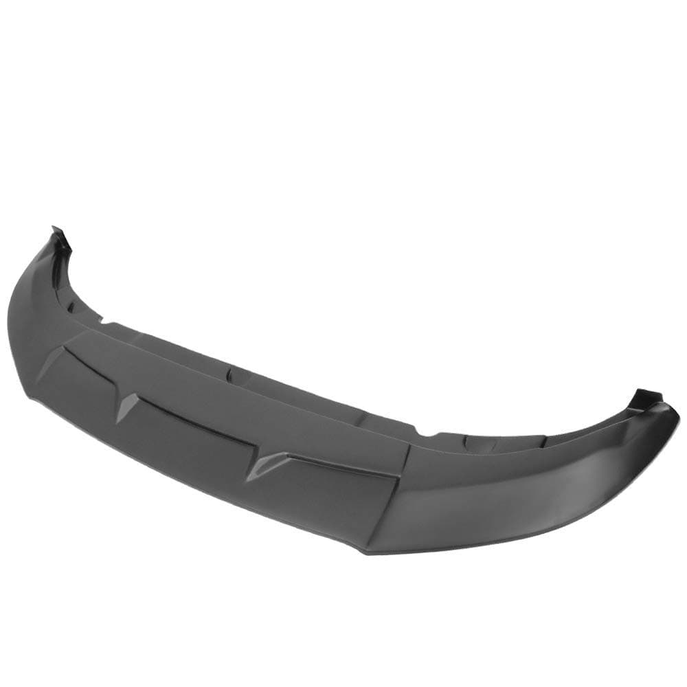 Front Bumper Lip Compatible With 2010-2014 Mustang Shelby GT500, Factory Style Black PP Finisher Under Chin Spoiler Add On by IKON MOTORSPORTS, 2011 2012 2013
