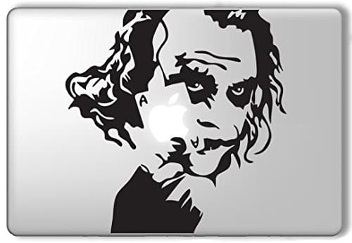Joker Holding Apple Card Batman - Apple Macbook Laptop Vinyl Sticker Decal
