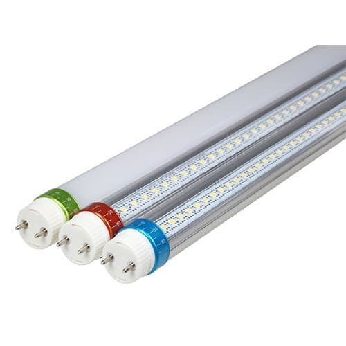 LEDISON Lighting T8 LED Light Tube –120cm Light Bulb in 4000K Natural White –20W Energy Saving Light Bar with 180°Rotating End Caps–for Outdoor & Indoor Use