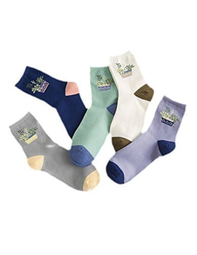 New Plant Cactus Flower Pot Pattern Women/Girl Socks Comfortable Lovely Cute Socks Cotton Casual Socks