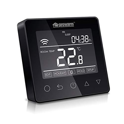 ProWarm ProTouch WiFi (Black) thermostat for electric underfloor heating