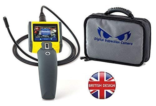 Tradesman British Recording Inspection Camera with 8.5mm x 1.5m waterproof pipe (New Version)