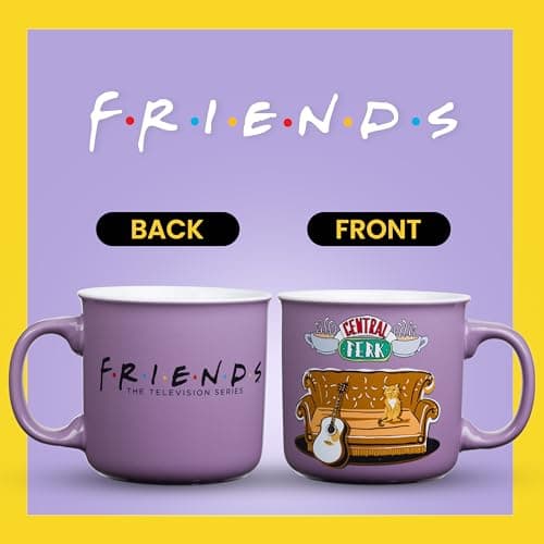 Friends Central Perk Friends Central Park Graffiti Logo Ceramic Mug