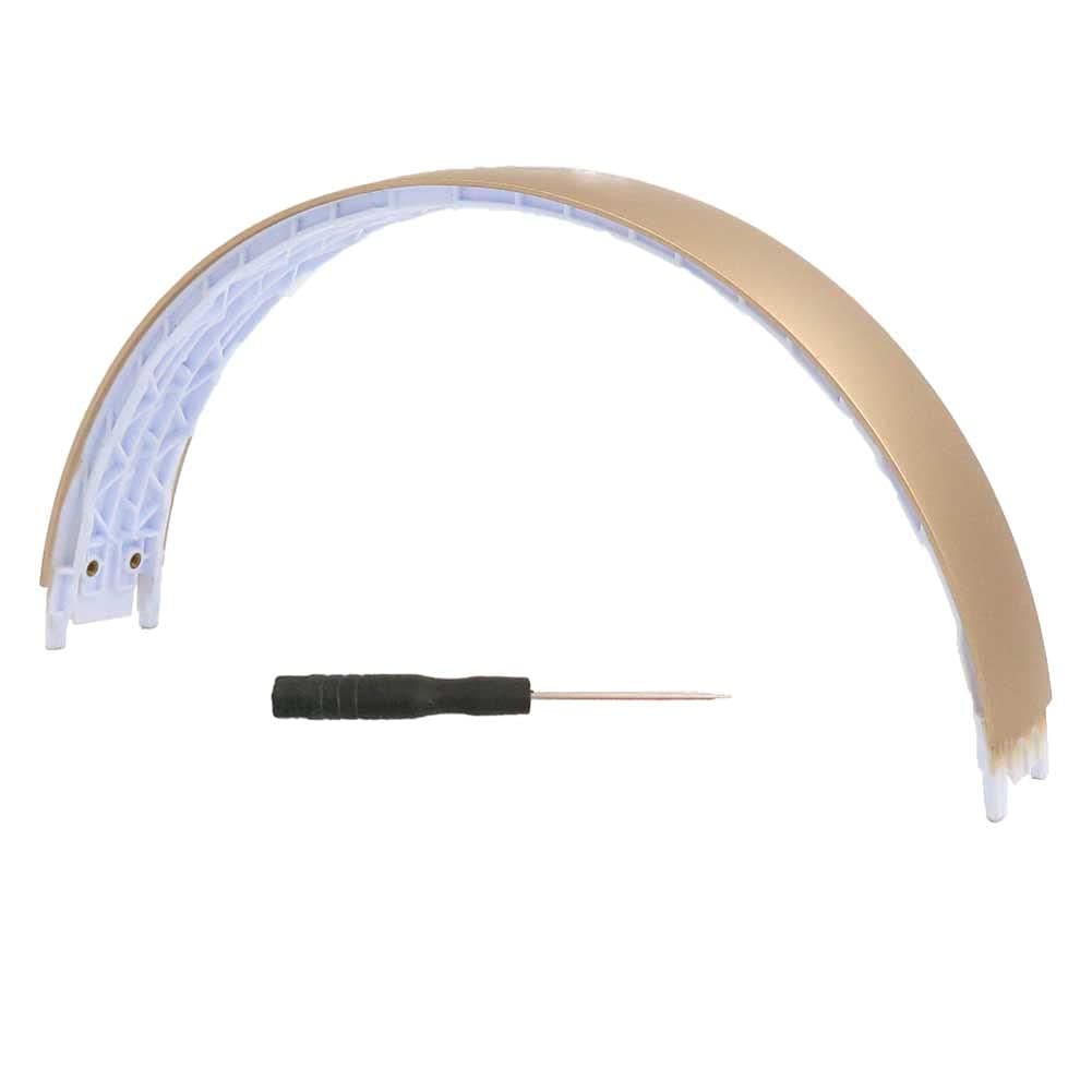 Solo3 Headband Replacement Top Headband Head Band Repair Parts Compatible with Solo 2 2.0 Wired / 2.0 Wireless & Solo 3 3.0 Wireless Headphone (Gold)