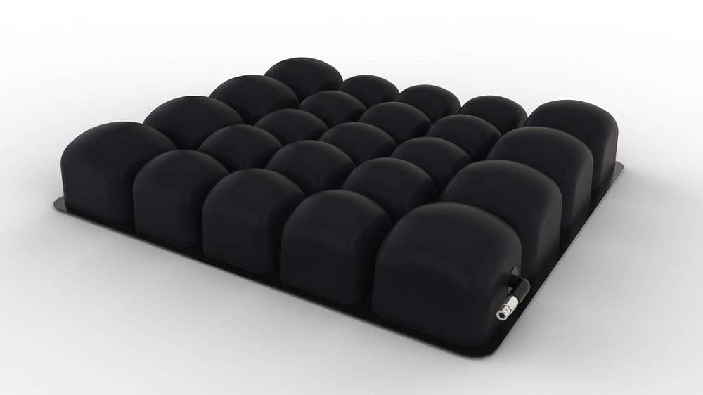 ROHO Mosaic Cushion, Comfortable Inflatable Seat Cushion for Office Chair, Wheelchair, Car, Home Life, Lower Back Pain Support, Adjustable Cushion with Waterproof Heavy Duty Cover, 18" x 16"