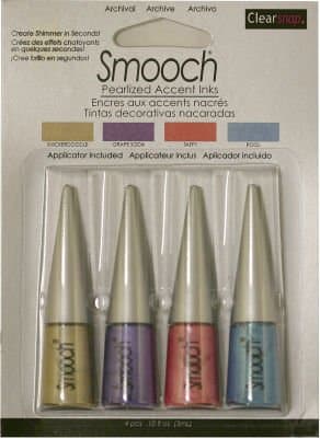 Smooch Pearlized Accent Ink, Mini 4-Pack, Tween
