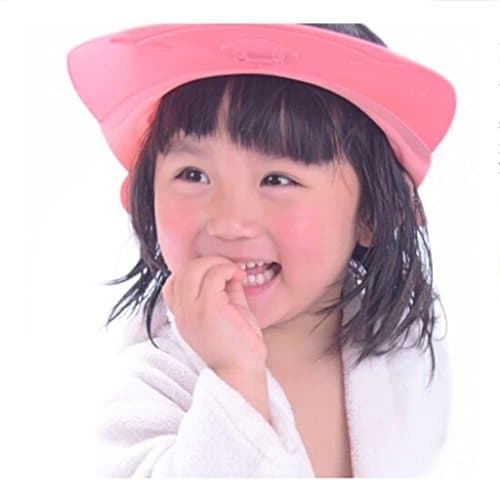 Children shampoo cap adjustable thickening shampoo cap increase eye waterproof infant baby shower cap bathing cap