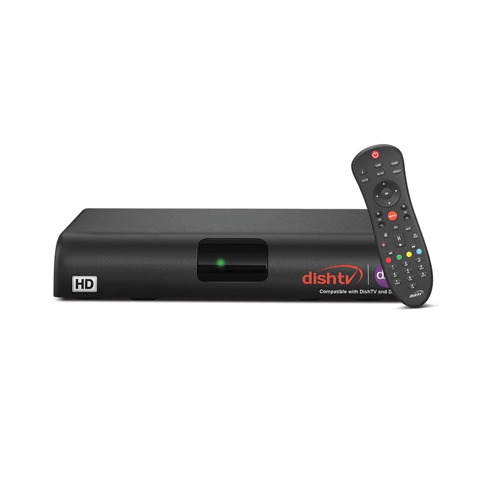 HD Set Top Box Only | DTH Connection | 1 Month Flexi HD Pack (Bangla) + Prime Lite Subscription 190+ Channels for 2 Years | 1080p Full HD | Free Installation | Service