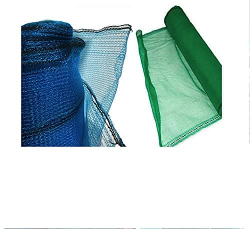 Green or Blue Construction Scaffolding Debris Netting 2M X 50M Protection Netting For Crops, Plants, Gardening And Debris. (Green)