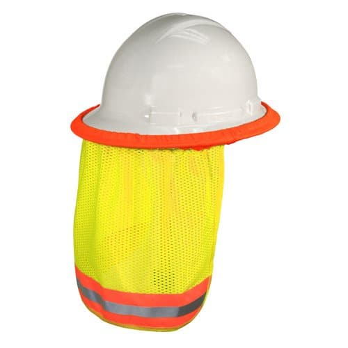 TruCest Hi Vis Yellow Neck Shade Protection Green One Size