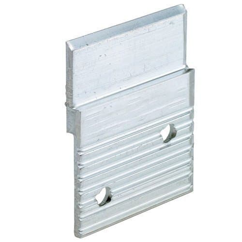 20 Pack MF 625 Z-Clips Mill Finish .175" x .625" Picture Hangers and French Cleat Mounting Hardware for Mirrors by Orange Aluminum - Made in USA