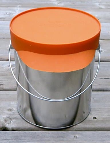 Cansealid Paint Can Lid for 3.7 Litre / 1 Gallon Paint cans (Orange)