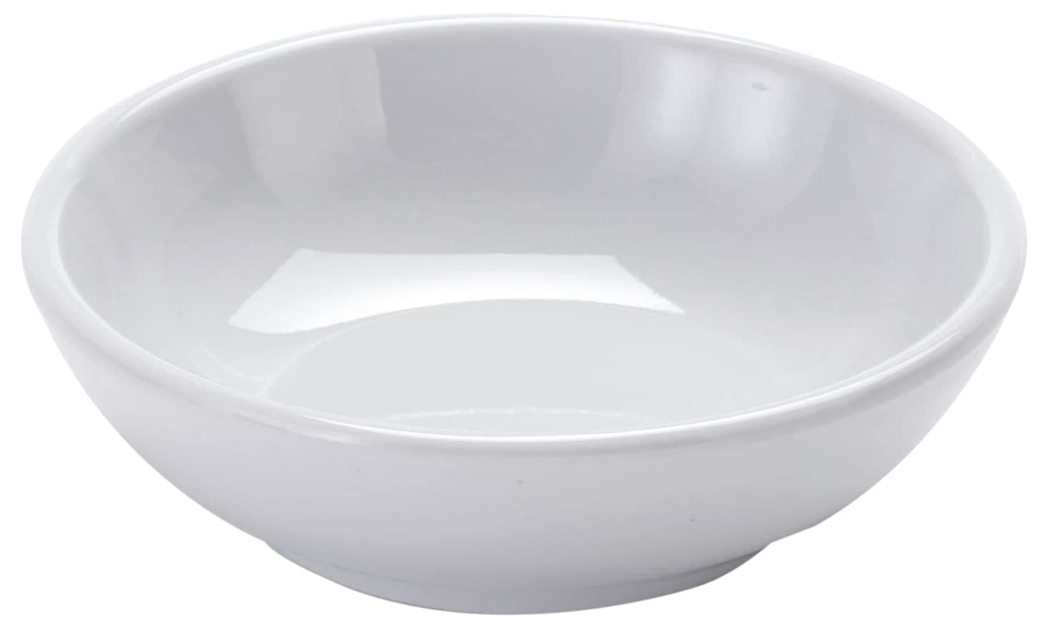 American Metalcraft MMB3 Mini Round Bowl, Melamine, White, 3 oz., 1 Count (Pack of 1)