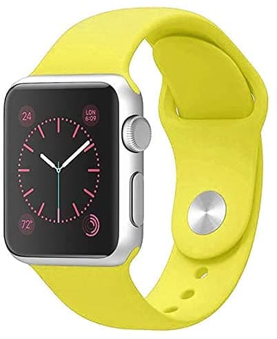 Zegecompatible with Apple Watch Band 41mm 38mm 40mm,Soft Silicone Fitness Replacement Accessories Straps Wristbands for iWatch Band Series 7/6/5/4/3/2/1 SE for Women Men