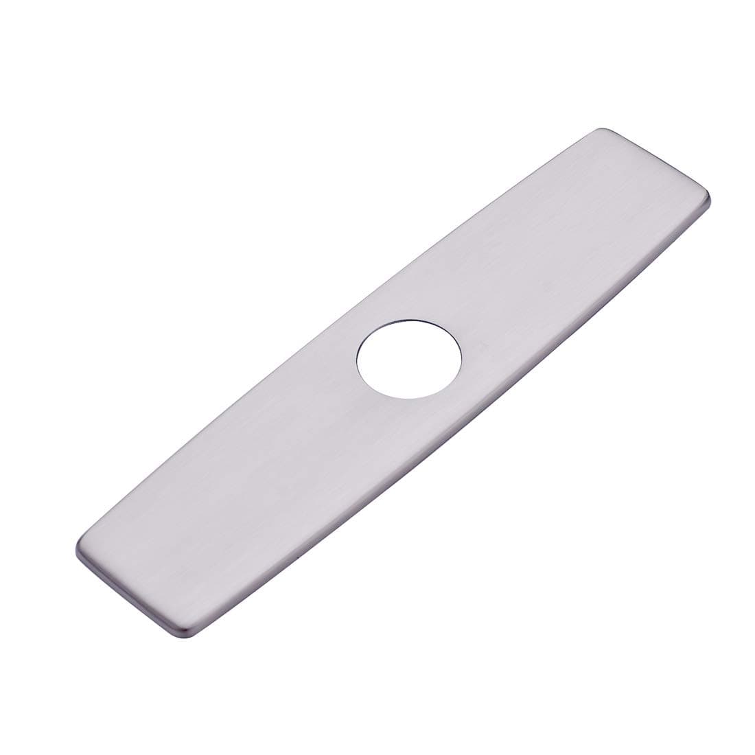 10.23'' Kitchen Sink Faucet Hole Cover Deck Plate Escutcheon Brushed Nickel