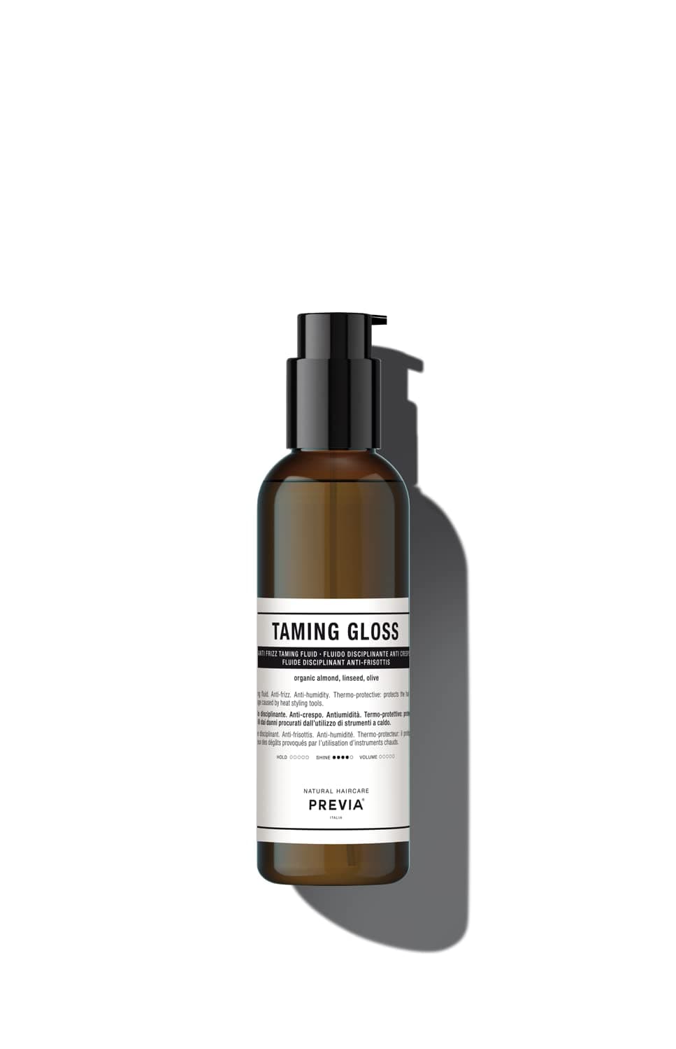 Taming Gloss - Anti-Frizz Hair Serum for Thermal Protection with Organic Almond (6.7 oz)