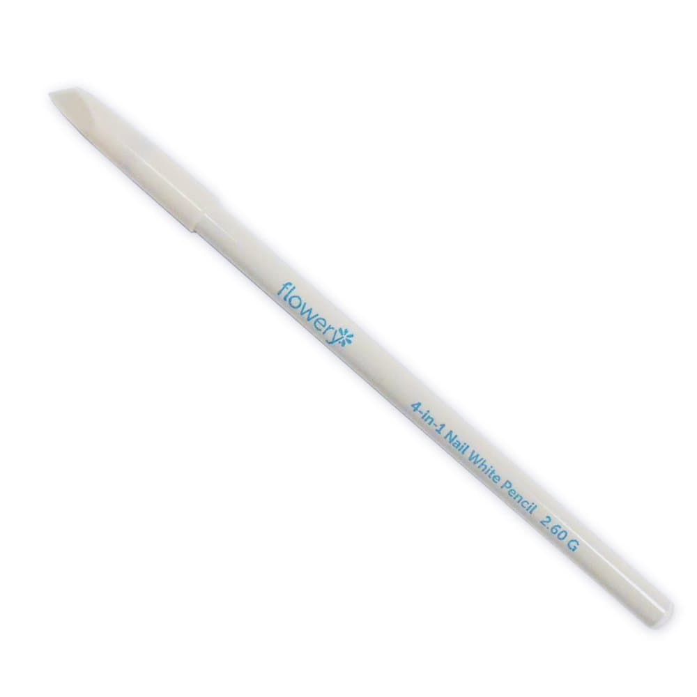 Nail Whitening Pencil with Cuticle Pusher Cap - 1 each