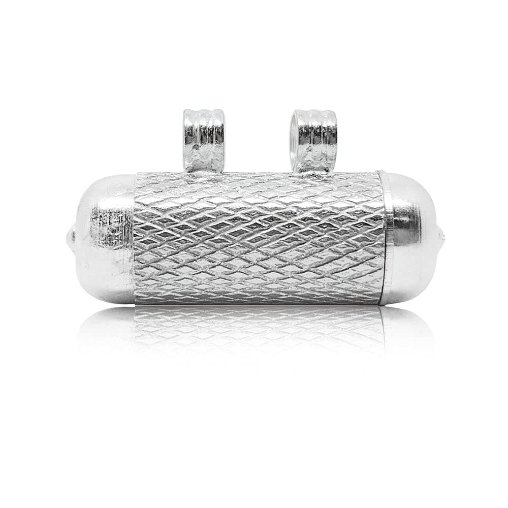 Comet Busters Silver Plated Openable Locket, Evil Protection Tabiz for Men, Women and Kids (TAB22)