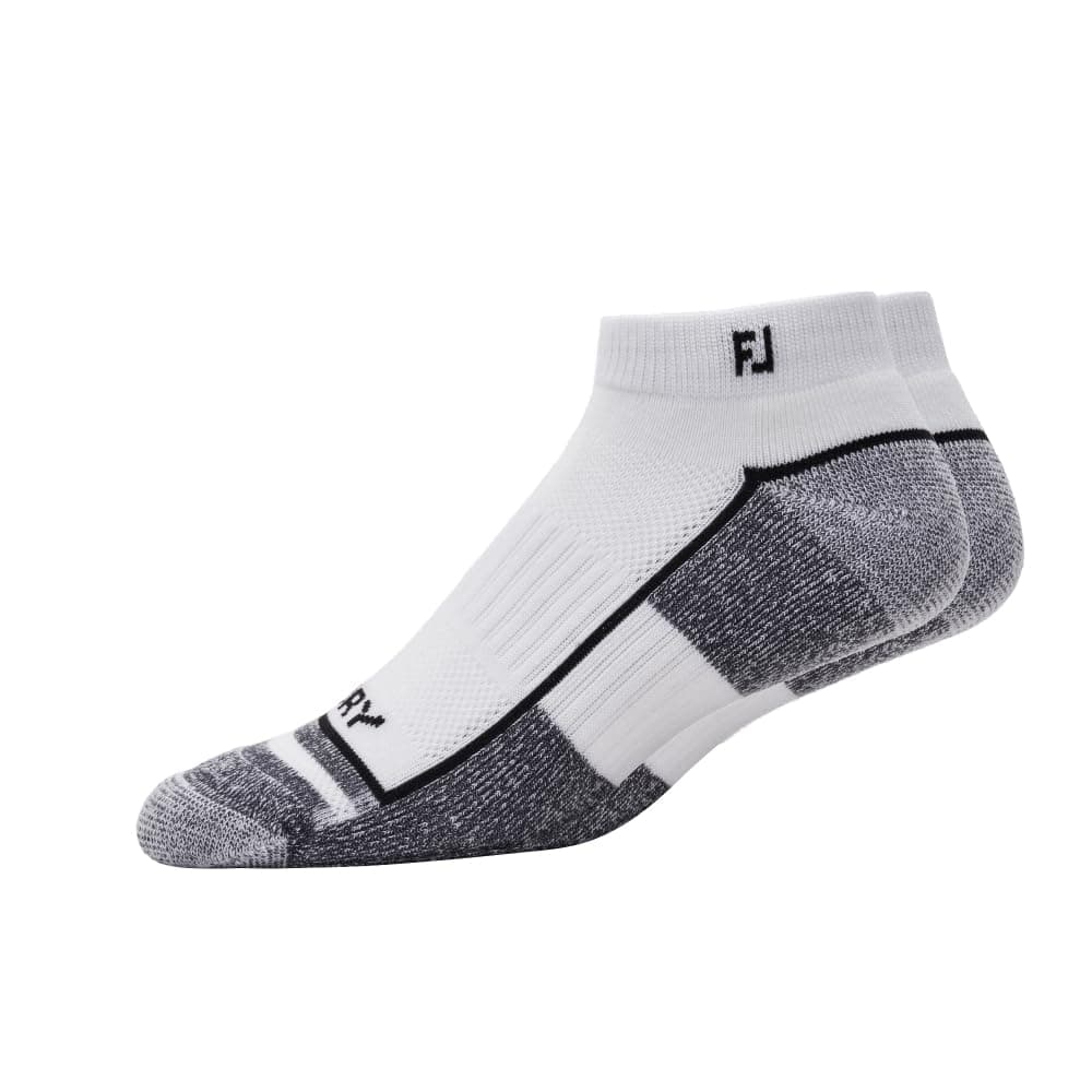 Men's ProDry Sport 2-Pack Socks, White XL, Fits-Shoe Size 12-15