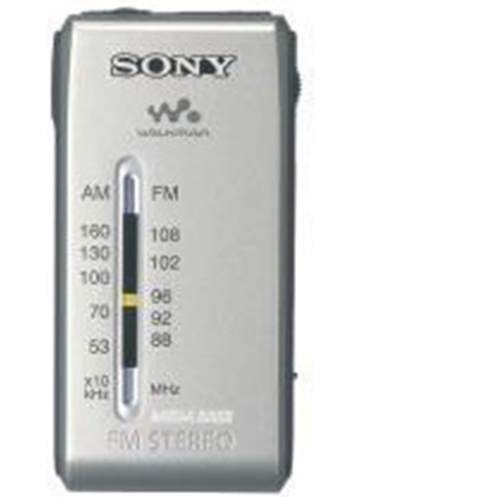 Sony SRF-S84 FM/AM Radio Walkman - Silver