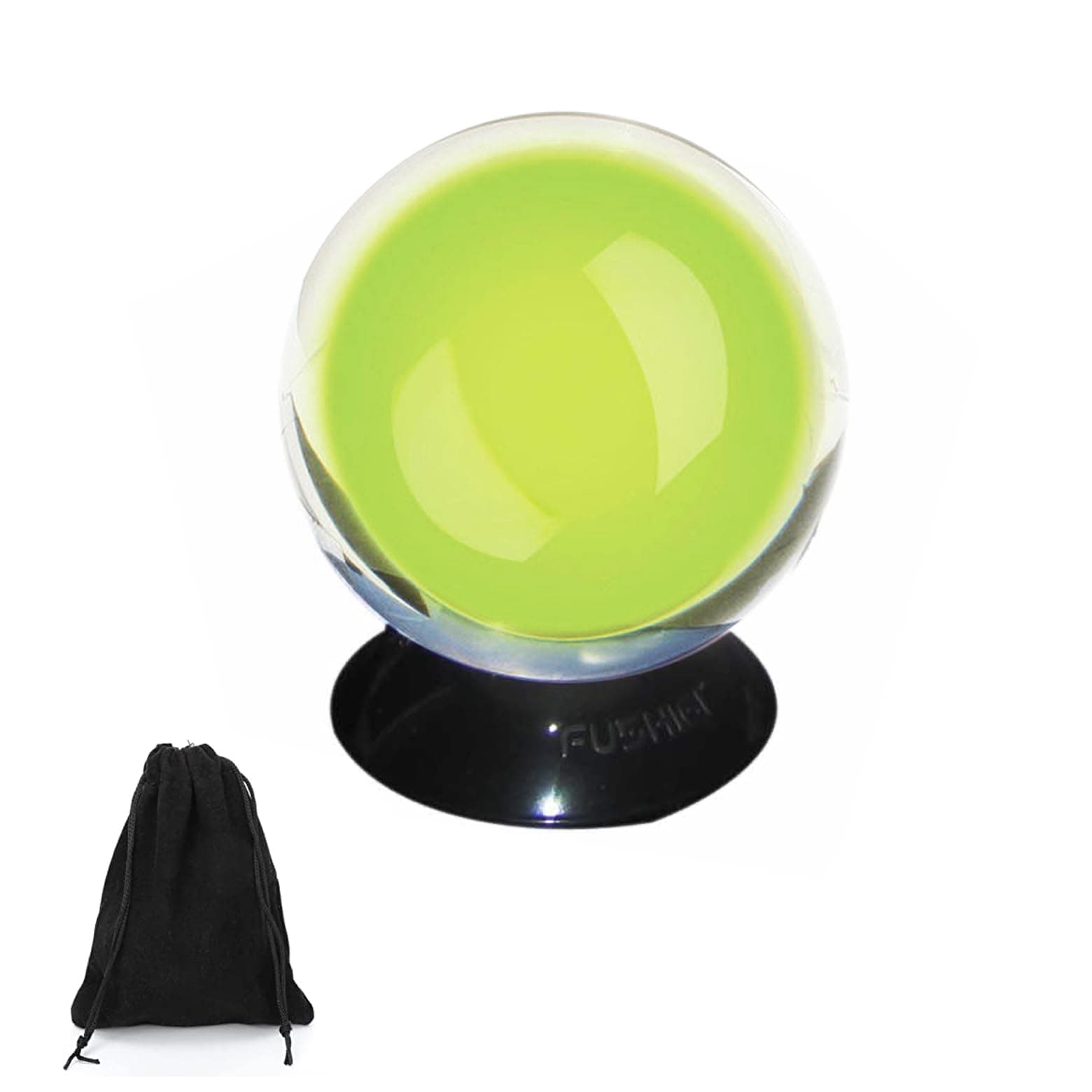 DSJUGGLING 75mm Fushigi Glow in The Dark Ball, 3" Professional Contact Juggling Novelty Floating Sphere for Stage Performances