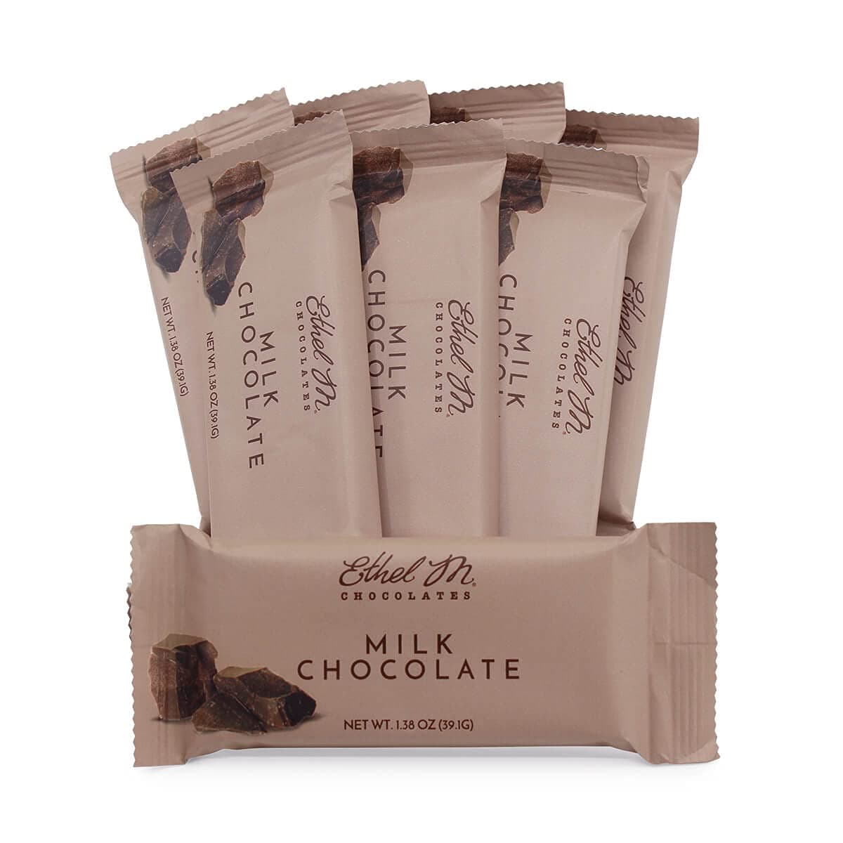 Chocolates Premium Milk Chocolate Bars, Individually Wrapped Chocolate Candy Bars, for Gifting, Holidays & Everyday Indulgence (8 Pieces)