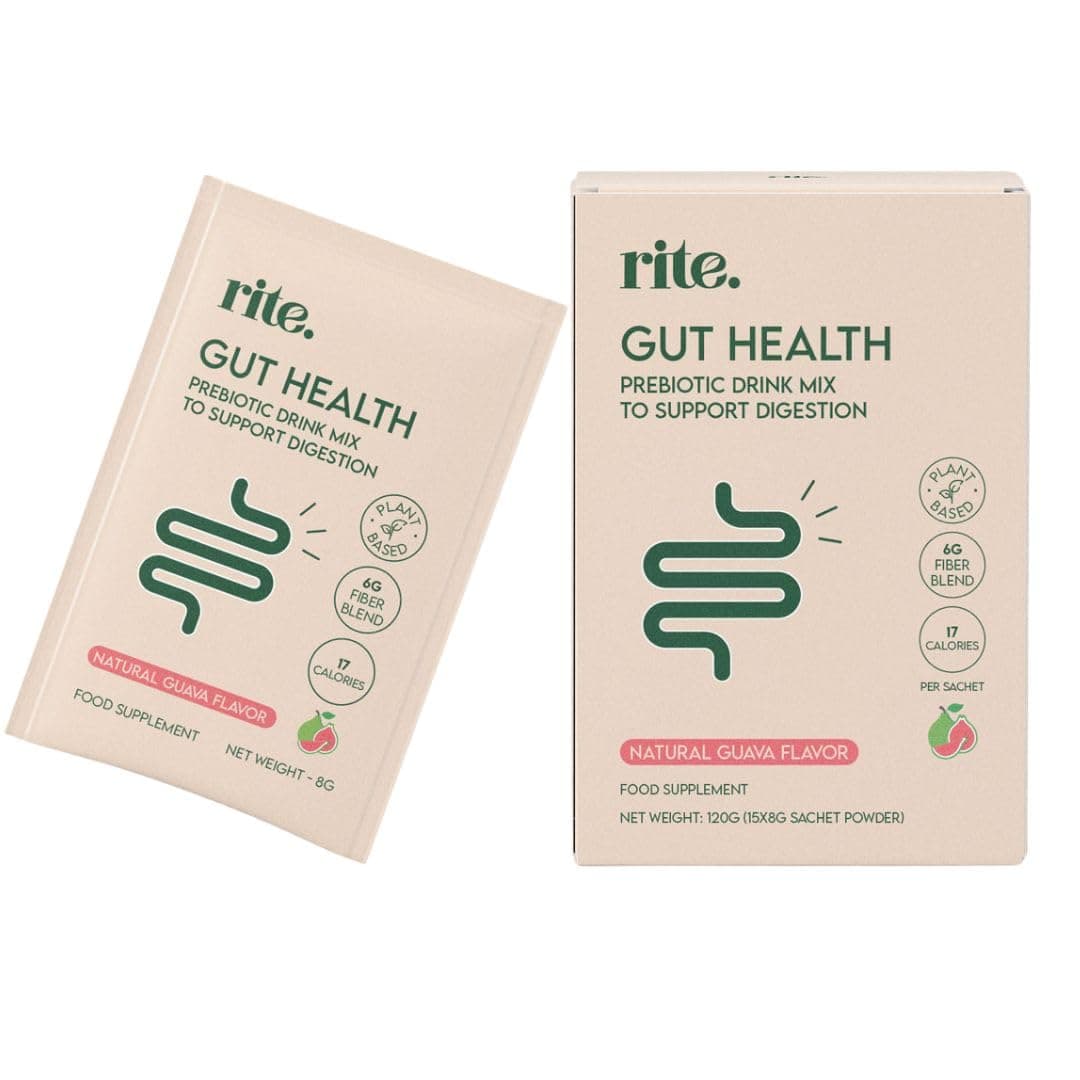 – Gut Health Prebiotic Fibre Drink mix | Support Digestion, Gut Health, Weight Management | No added sugar | Vegan | 8g Powder sachets – Guava flavor (Pack of 15)