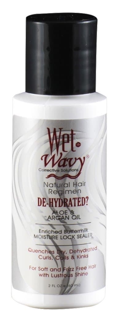 Wet N Wavy Natural Hair Regimen De-Hydrated Aloe & Argan Oil, 2 Ounce